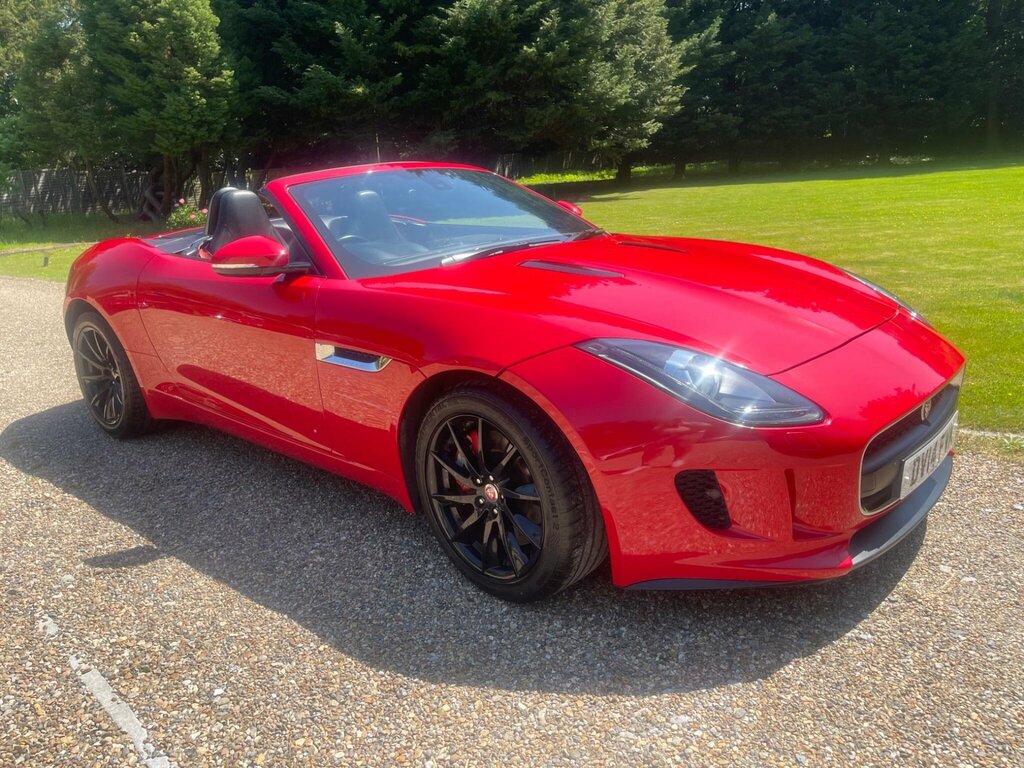 Jaguar F-Type 3.0 V6 Convertible Euro 5 Ss 3 Red