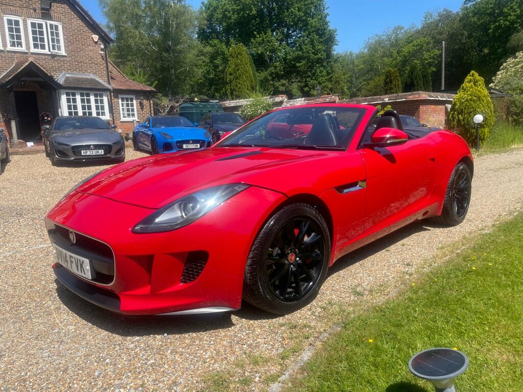 Jaguar F-Type 3.0 V6 Convertible Euro 5 Ss 3 DV14FVK Red #2