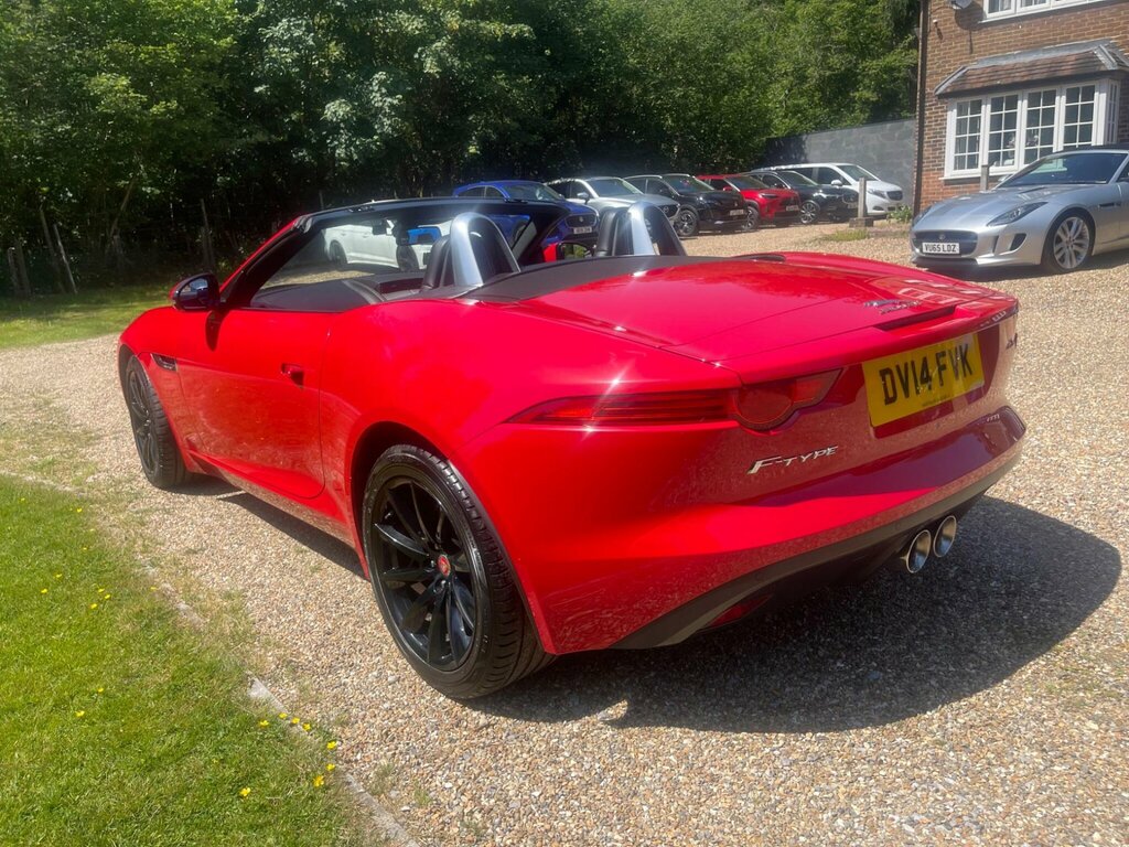Jaguar F-Type 3.0 V6 Convertible Euro 5 Ss 3 DV14FVK Red #6
