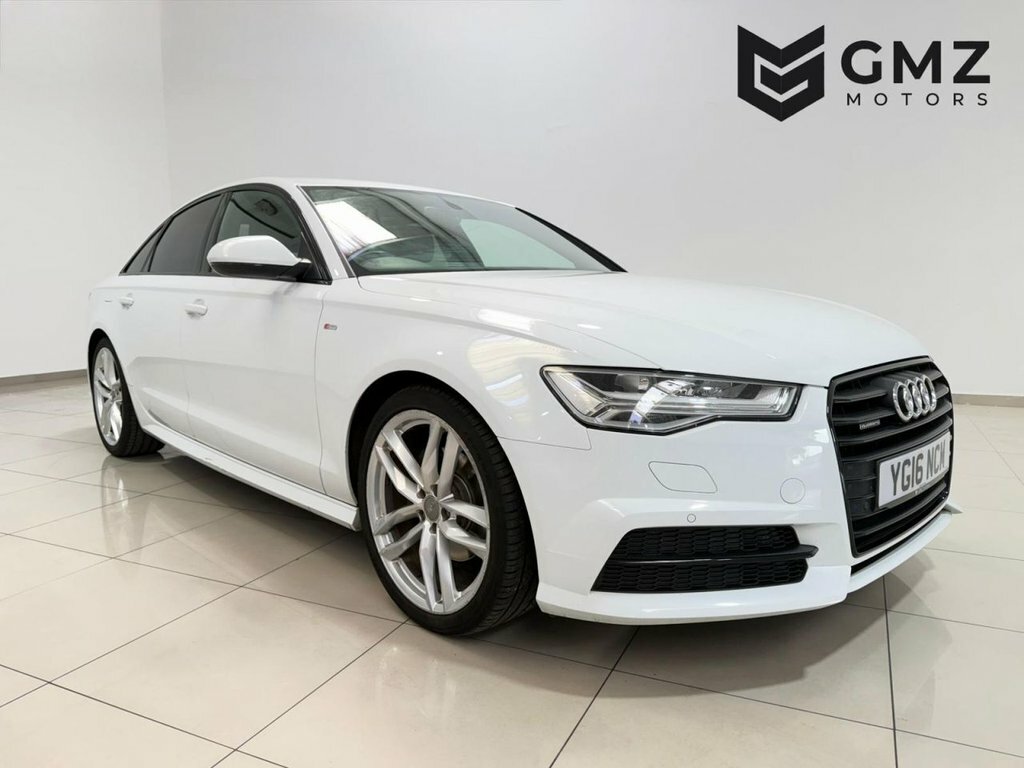Audi A6 Saloon Saloon Red #1