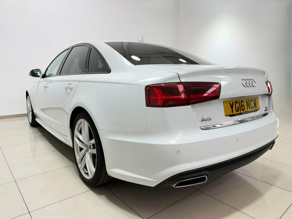 Audi A6 Saloon Saloon Red #6