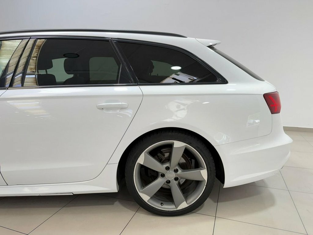 Audi A6 Avant 2L Black Edition White #6