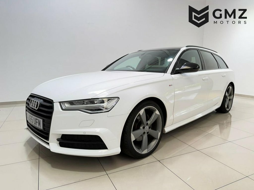 Audi A6 Avant 2L Black Edition White #3