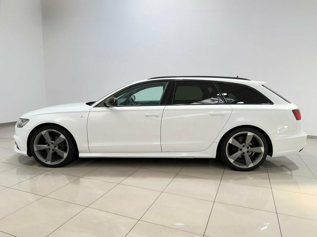 Audi A6 Avant 2L Black Edition White #5