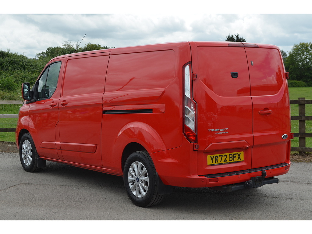 Ford Transit Custom 320 Ecoblue Limited YR72BFX Red #6