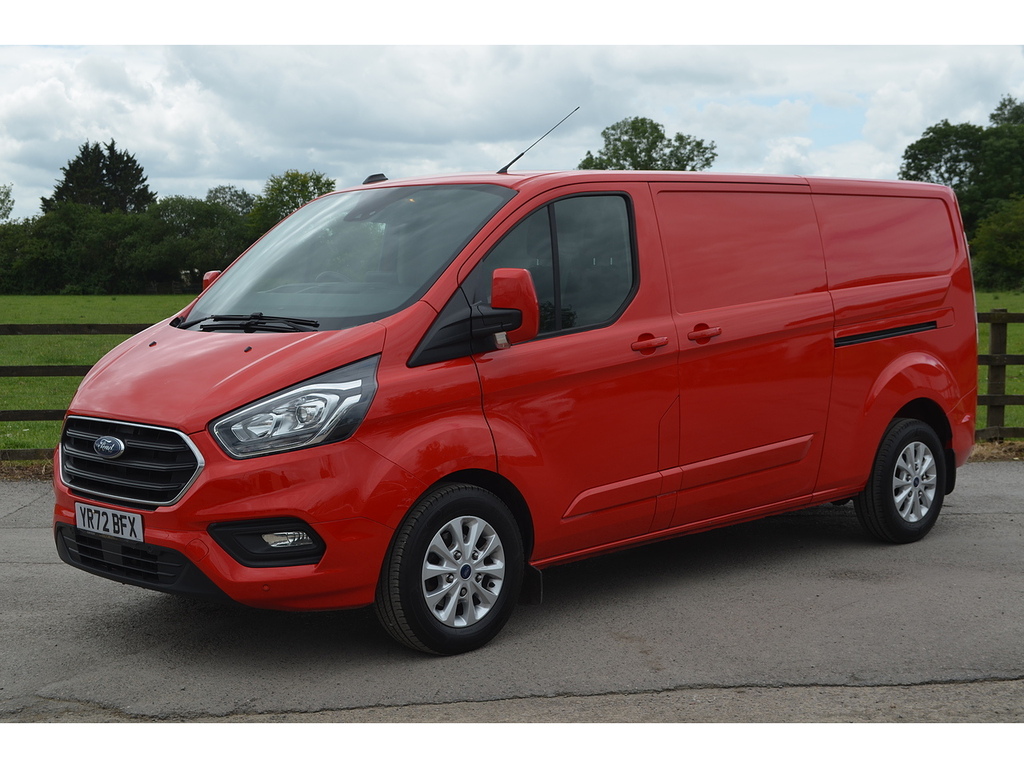 Ford Transit Custom 320 Ecoblue Limited YR72BFX Red #4