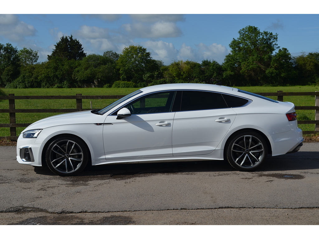 Audi A5 Tdi S Line White #5