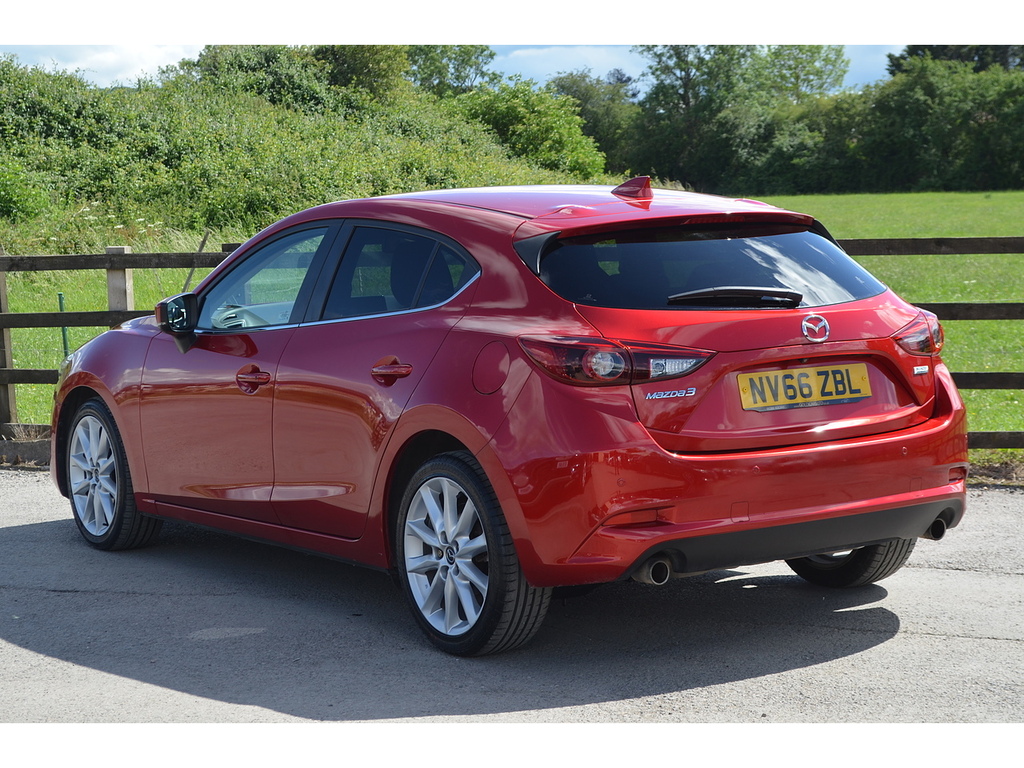 Mazda 3 Skyactiv-g Sport Nav Red #6