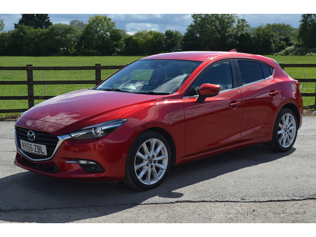 Mazda 3 Skyactiv-g Sport Nav Red #4