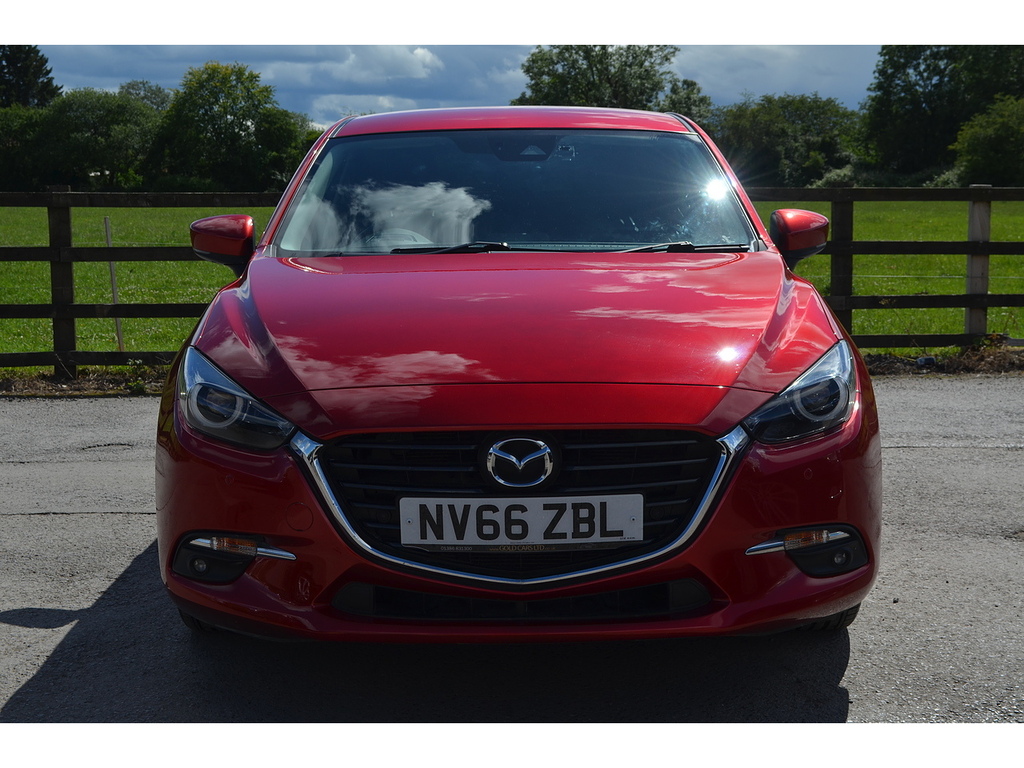Mazda 3 Skyactiv-g Sport Nav Red #3