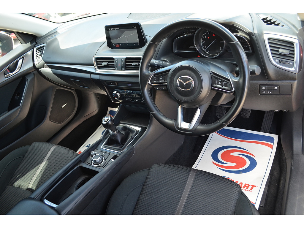 Mazda 3 Skyactiv-g Sport Nav Red #2
