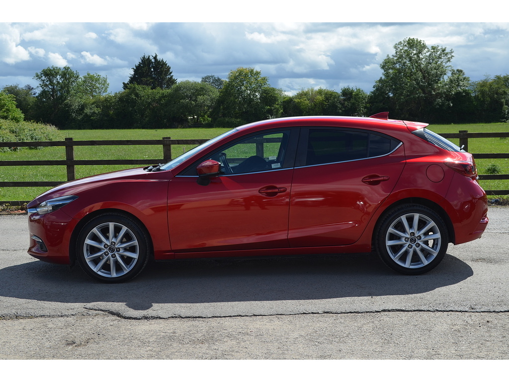 Mazda 3 Skyactiv-g Sport Nav Red #5