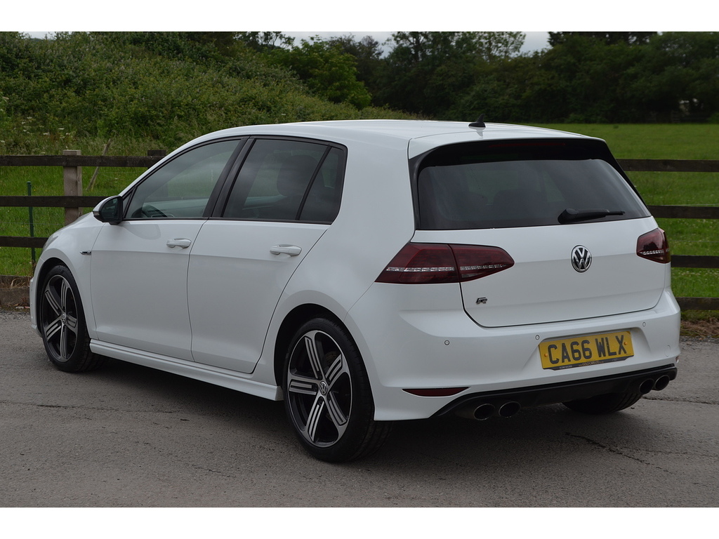 Volkswagen Golf Tsi Bluemotion Tech R CA66WLX White #6