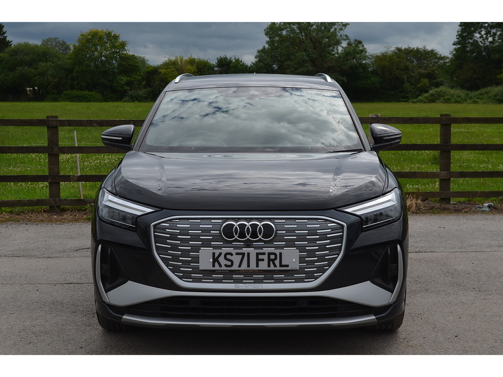 Audi Q4 E Tron S Line Black #3