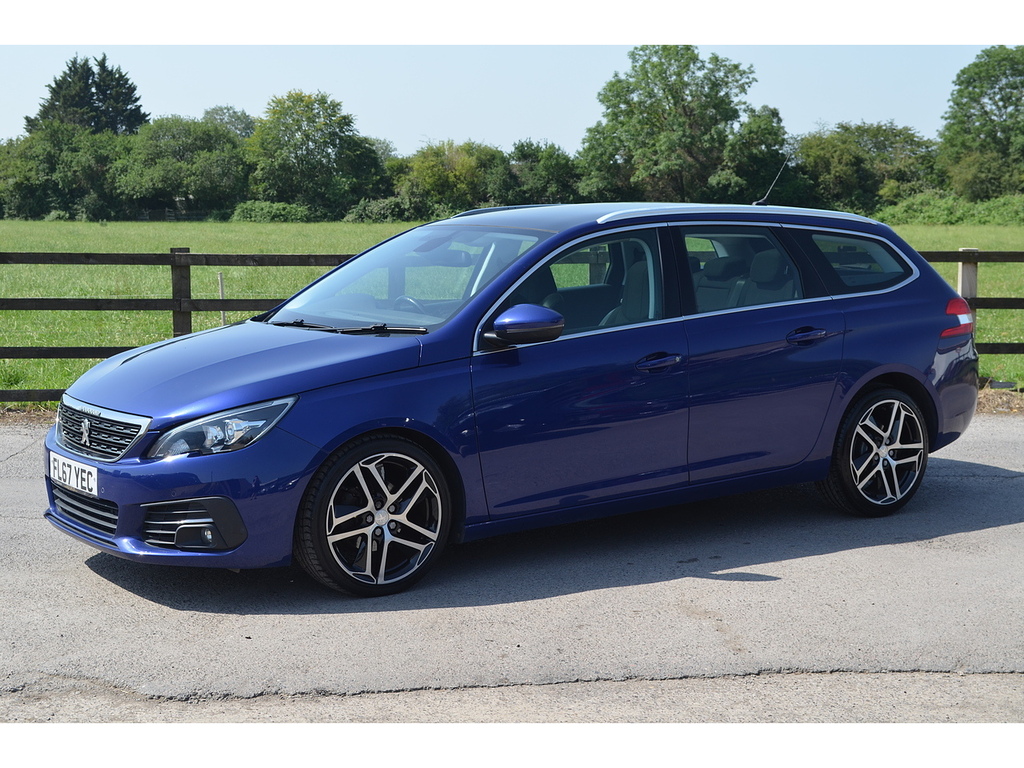Peugeot 308 SW Puretech Allure Blue #4