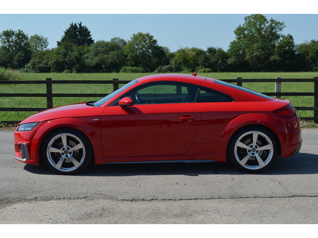 Audi TT Tfsi S Line Red #5