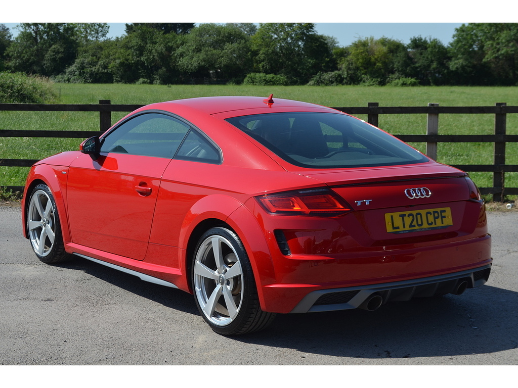 Audi TT Tfsi S Line Red #6