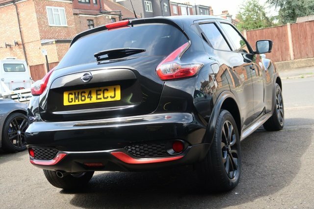 Nissan Juke 2014 1.2 Dig-t Tekna Suv Euro 5 GM64ECJ Black #4