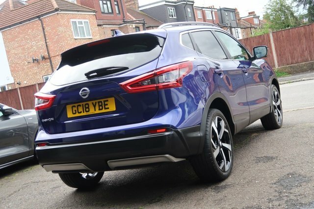 Nissan Qashqai 2018 1.2 Dig-t Tekna Suv Euro 6 Blue #4