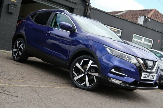 Nissan Qashqai 2018 1.2 Dig-t Tekna Suv Euro 6 Blue #2