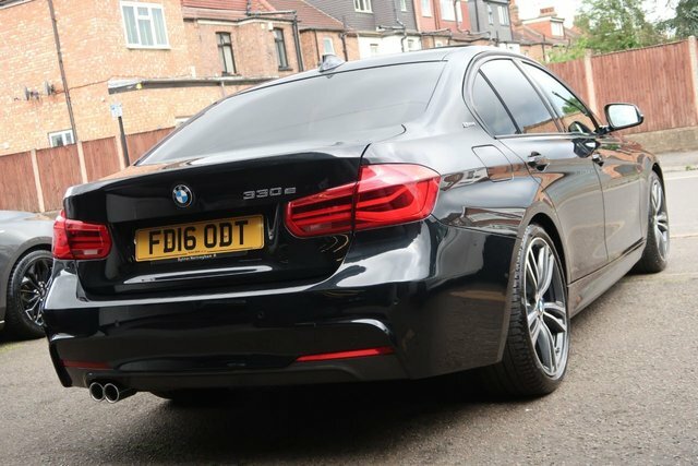 BMW 3 Series 2016 2.0 330E 7.6Kwh M Sport Saloon Plu FD16ODT Black #4