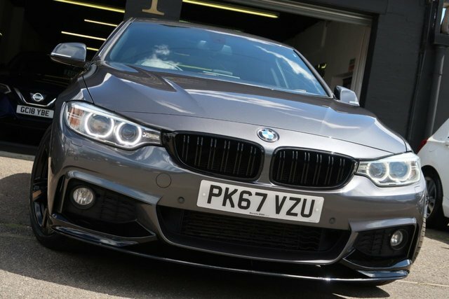 BMW 4 Series Gran Coupe 2017 2.0 420D M Sport Coupe Xdrive Grey