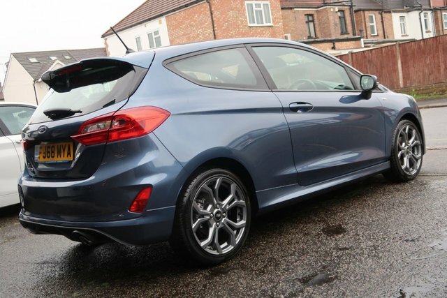 Ford Fiesta 2019 1.0T Ecoboost Gpf St-line Hatchback Petro FJ68MYA Blue #3