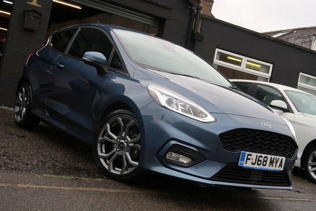 Ford Fiesta 2019 1.0T Ecoboost Gpf St-line Hatchback Petro FJ68MYA Blue #2
