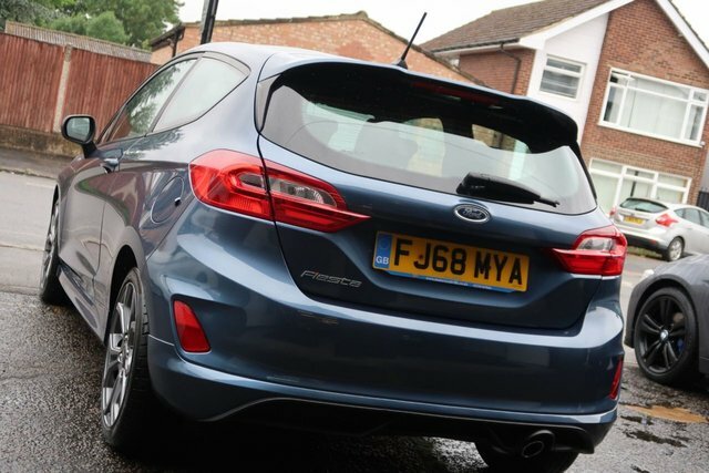 Ford Fiesta 2019 1.0T Ecoboost Gpf St-line Hatchback Petro FJ68MYA Blue #5