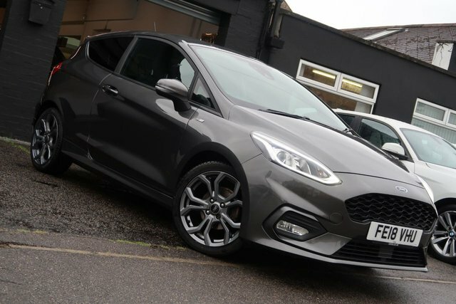 Ford Fiesta 2018 1.0T Ecoboost St-line Hatchback Ma FE18VHU Grey #2