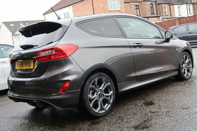 Ford Fiesta 2018 1.0T Ecoboost St-line Hatchback Ma FE18VHU Grey #3