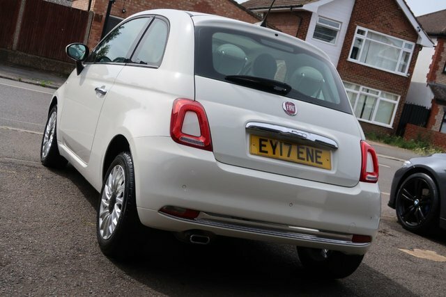 Fiat 500 2017 1.2 Lounge Hatchback Dualogic Euro White #5