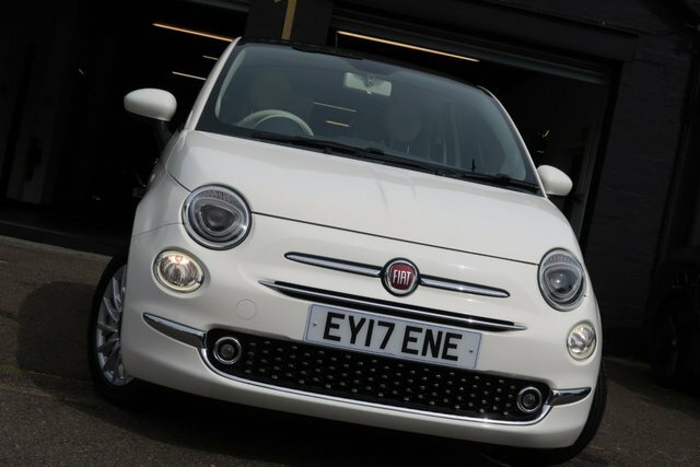 Fiat 500 2017 1.2 Lounge Hatchback Dualogic Euro White