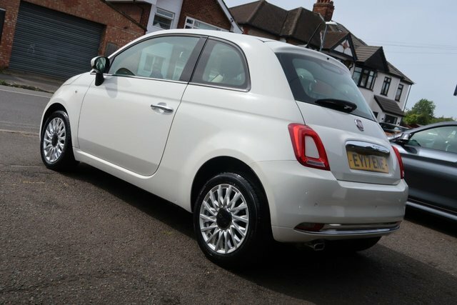 Fiat 500 2017 1.2 Lounge Hatchback Dualogic Euro White #6