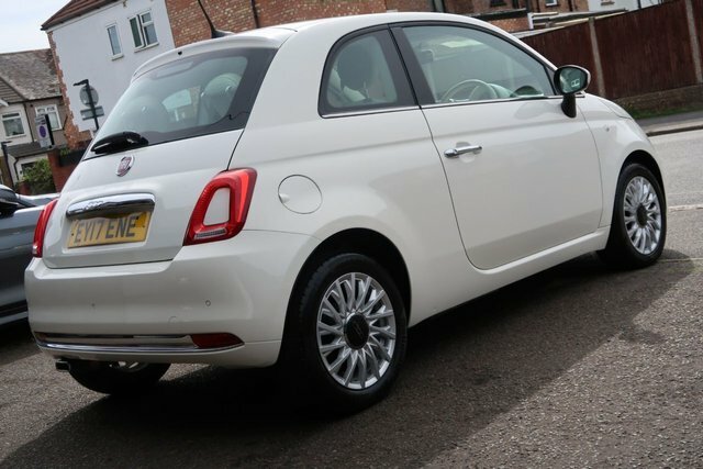 Fiat 500 2017 1.2 Lounge Hatchback Dualogic Euro White #3