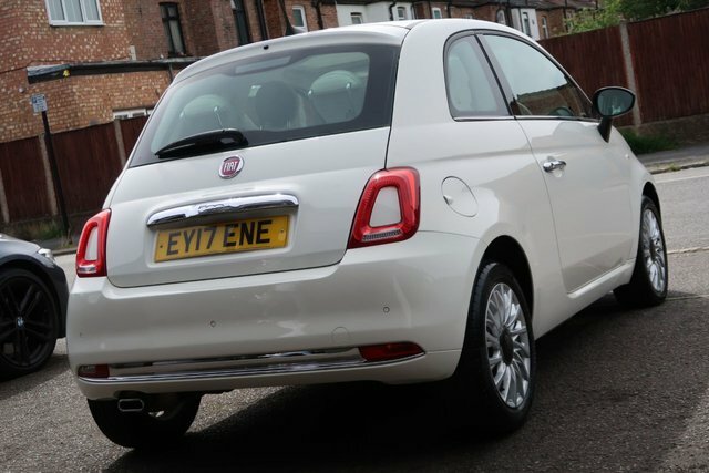 Fiat 500 2017 1.2 Lounge Hatchback Dualogic Euro White #4