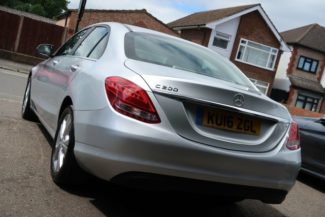 Mercedes-Benz C Class 2016 2.0 C200 Se Saloon 7G-tronic Euro Silver #5