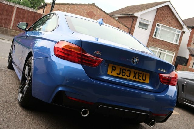 BMW 4 Series Gran Coupe 2013 3.0 435I M Sport Coupe Euro 6 Blue #5
