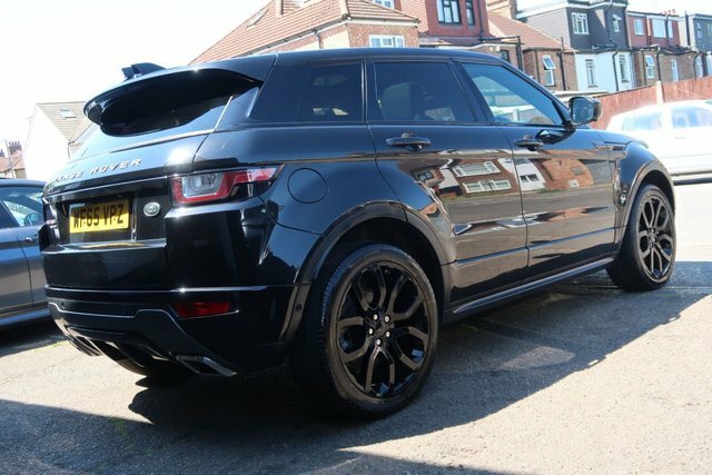 Land Rover Range Rover Evoque 2015 2.0 Td4 Hse Dynamic Lux Suv 4 WF65VPZ Black #3