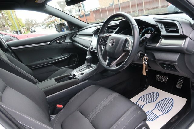 Honda Civic  White #11