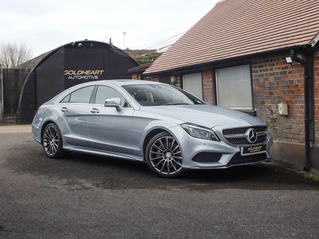 Mercedes-Benz CLS 3.0 Cls350d V6 Amg Line Premium Coupe G-tronic Silver