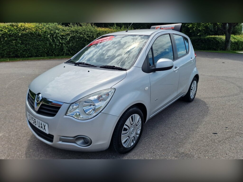 Vauxhall Agila 1.2 16V Club Mpv Euro 4 Ac 85 P Silver #3