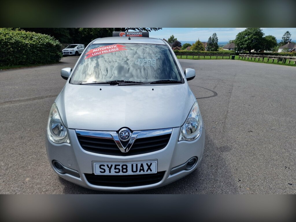 Vauxhall Agila 1.2 16V Club Mpv Euro 4 Ac 85 P Silver #2