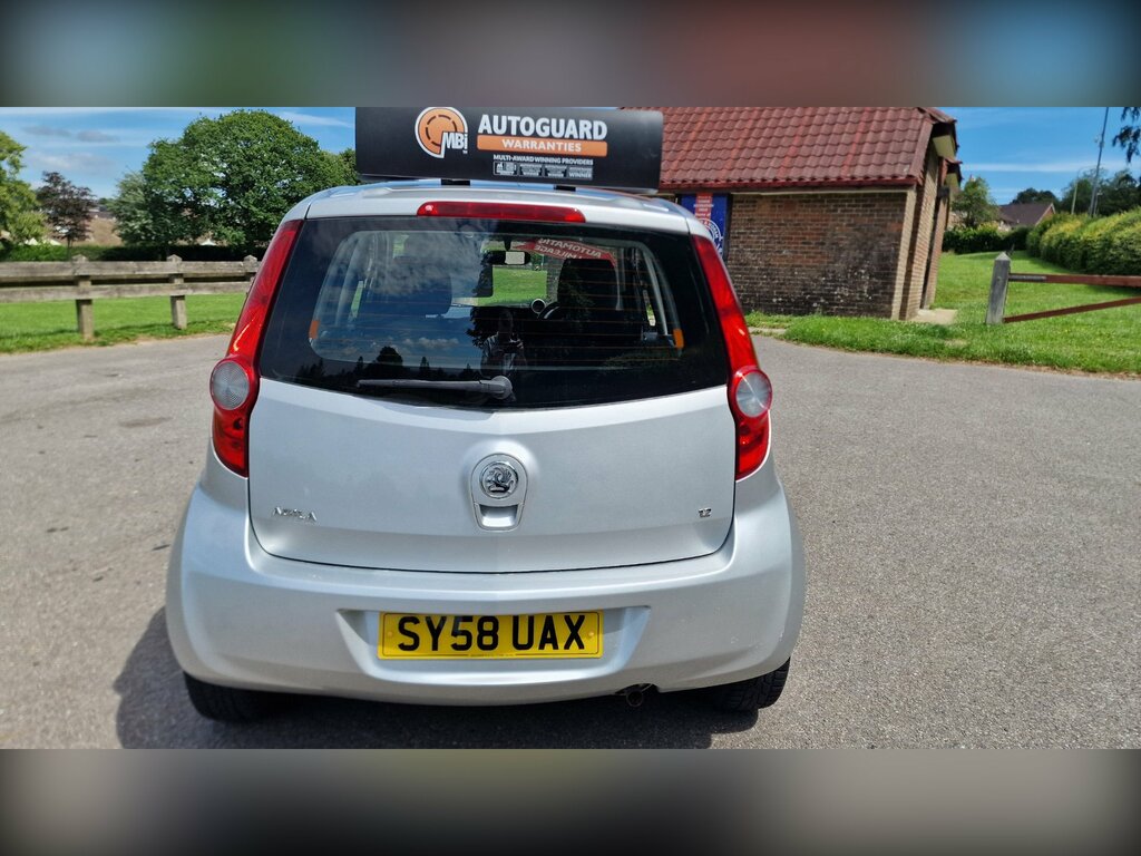 Vauxhall Agila 1.2 16V Club Mpv Euro 4 Ac 85 P Silver #5