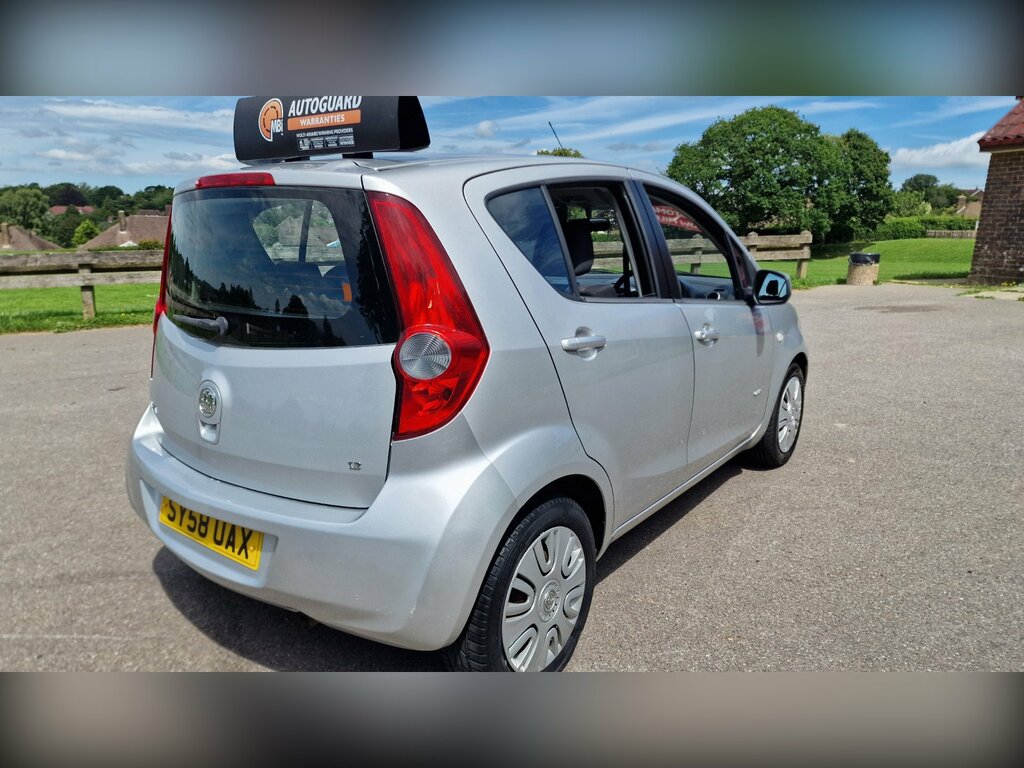 Vauxhall Agila 1.2 16V Club Mpv Euro 4 Ac 85 P Silver #6