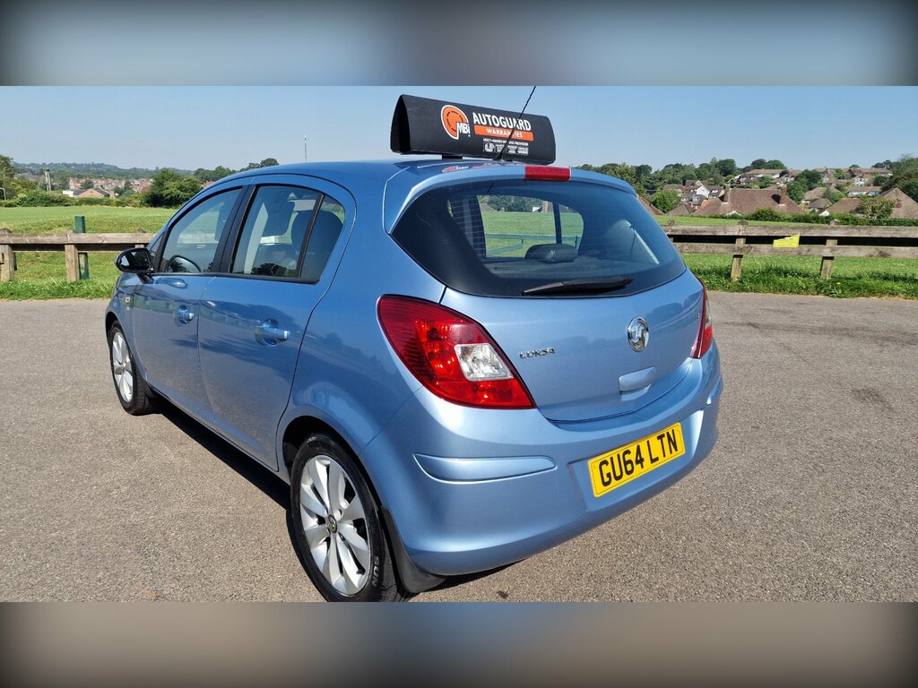 Vauxhall Corsa 1.2 16V Excite Hatchback Euro 5 Blue #4