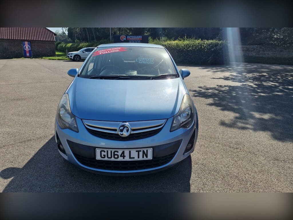 Vauxhall Corsa 1.2 16V Excite Hatchback Euro 5 Blue #2