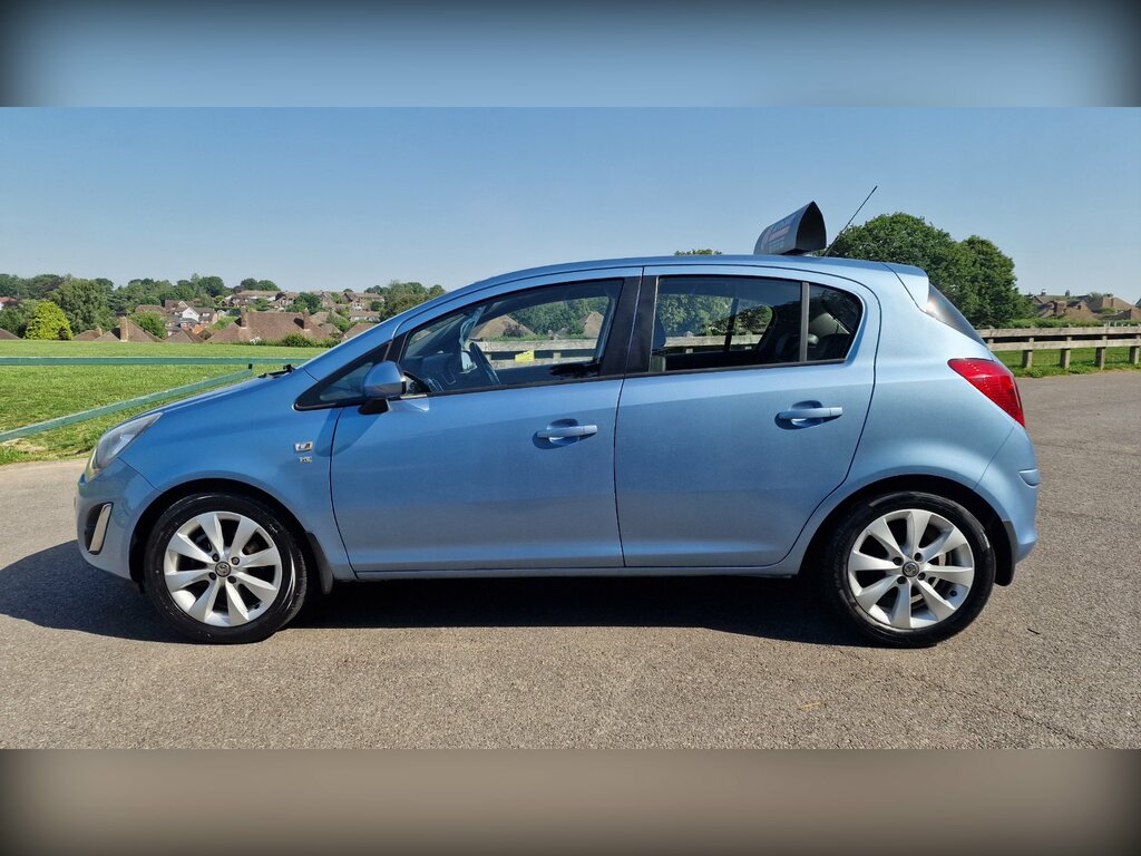 Vauxhall Corsa 1.2 16V Excite Hatchback Euro 5 Blue #3