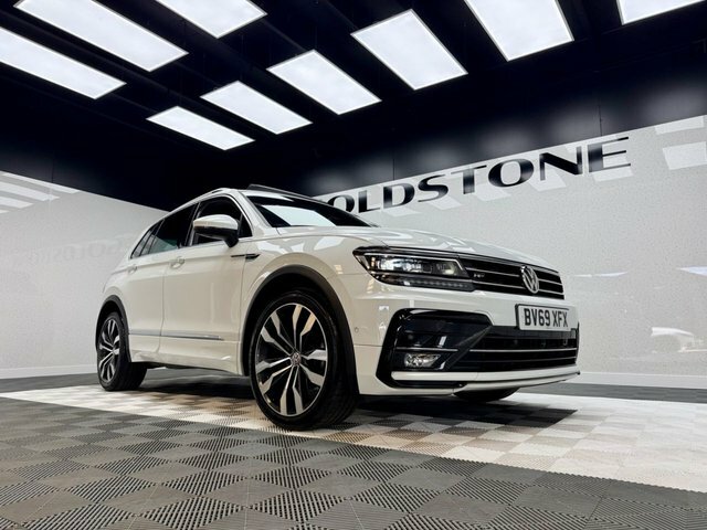 Volkswagen Tiguan 1.5 Tsi Evo R-line Tech Suv Dsg Euro 6 BV69XFX White #6