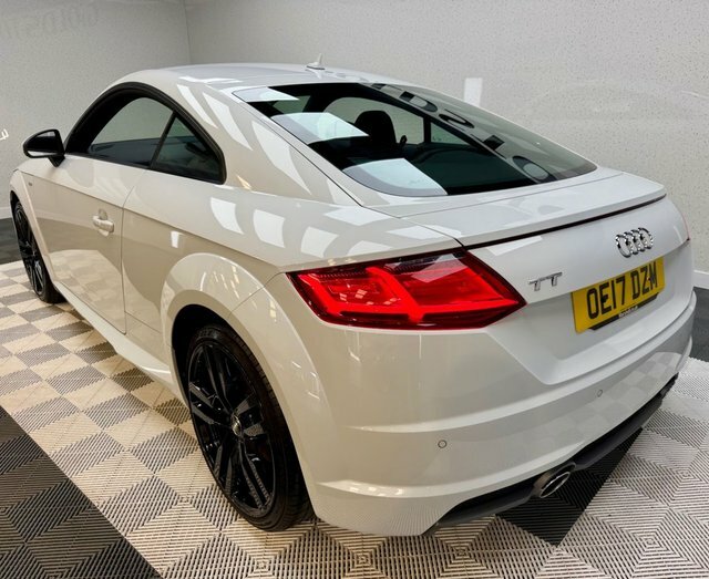 Audi TT 2.0 Tfsi S Line Coupe Euro 6 S White #5